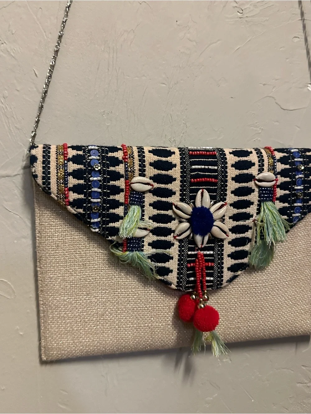 Beach Envelope Clutch